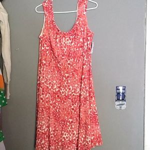 dressbarn woman sleeveless dress